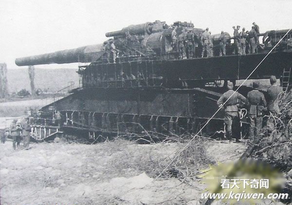 二战德军43米长超级大炮千吨重:古斯塔夫列车炮大揭秘(组图42P)